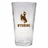 R & R Imports PNT2-C-WY19 16 oz Wyoming Cowboys Pint Glass - Pack of 2