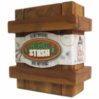 Project Genius CB001 Cash Stash Wooden Brain Teaser Puzzle