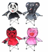 VM International Animal Face Print Folding Chair - Assorted Perspective: Main