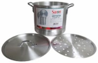 Sazon Stock Pot - Silver Perspective: Main