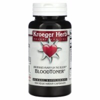 Kroeger Herb Co Blood Toner - 100 Vegetarian Capsules Perspective: Main