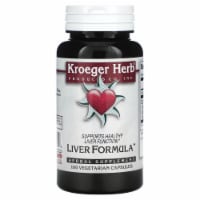 Kroeger Herb Co Liver Formula - 100 Vegetarian Capsules