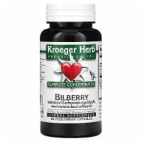Kroeger Herb Co Bilberry - 90 Vegetarian Capsules