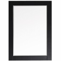 Vinnova Florence 30  Bathroom Vanity Framed Wall Mirror in Espresso
