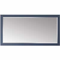 Vinnova Florence 72  Bathroom Vanity Framed Wall Mirror in Royal Blue
