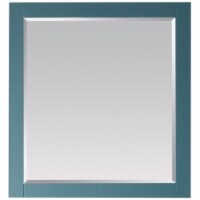 Vinnova Florence 36 Bathroom Vanity Framed Wall Mirror in Royal Green