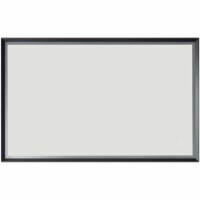 Vinnova Como 48 LED Lit Accent Bathroom Vanity Wall Mirror in Silver