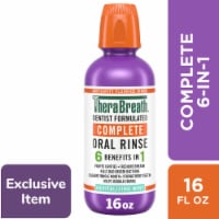 TheraBreath Complete Mouthwash Revitalizing Mint Alcohol-Free Perspective: Main