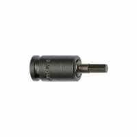 Apex Tool Group Socket Bit, Steel, SZ-3-7-6MM-5PK