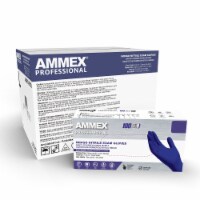 AMMEX Indigo Nitrile Disposable Exam Gloves, 3 Mil, Medium, 1000/Case