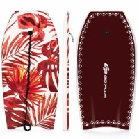 41'' Bodyboard Lightweight Surfboard W/Wrist Leash Fin EPS Core for Kids & Adults