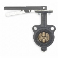 Milwaukee Valve Butterfly Valve,Wafer,5 In,Cast Iron  CW223E 5