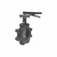 Milwaukee Valve Butterfly Valve,Lug,8 In.,Ductile Iron  UPML233E 8