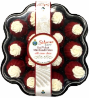 Siderno Bakery Red Velvet Mini Bundt Cakes Perspective: front