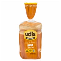 Udi's Gluten Free Frozen Plain Bagels Perspective: Main
