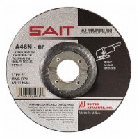 United Abrasives/Sait Depressed Center Whl,T27,4.5x1/4x7/8,AO  20062