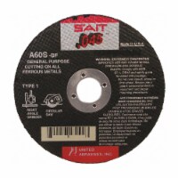 United Abrasives/Sait CutOff Whl,A60S,5 x.045 x7/8 ,12200rpm  23103