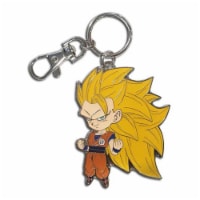 Dragon Ball Super Metal SD SS3 Goku Keychain