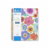 Blue Sky BLS100149 8.5 x 11 in Mahalo weekly monthly Planner Jul 2017 to Jun 2018 - Sky Blue