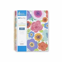 Blue Sky BLS100149 8.5 x 11 in Mahalo weekly monthly Planner Jul 2017 to Jun 2018 - Sky Blue