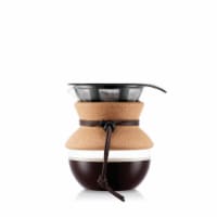 Bodum Pour Over Glass with Cork Collar