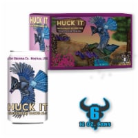 Huck It Huckleberry Blonde Ale Cans Perspective: Main
