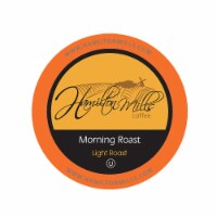 Hamilton Mills Morning Roast Coffee Pods, 2.0 Keurig K-Cup Brewer Compatible, 40 Count