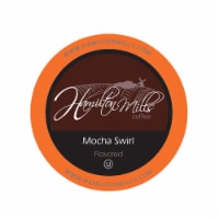 Hamilton Mills Mocha Swirl Coffee Pods, 2.0 Keurig K-Cup Brewer Compatible, 40 Count