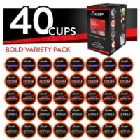 Brooklyn Beans Bold Variety Pack Coffee Pods for Keurig K-Cups Brewer, 40 count