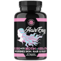 Hair Envy 10,000 mcg of Biotin & Keratin, Nourish Skin, Hair & Nails