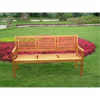 International Caravan Royal Tahiti Bar Harbor Three Seat Bench International Caravan Royal Tahiti Bar Harbor Three Seat Bench