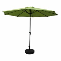 St. Kitts Aluminum 10-Foot Patio Umbrella - Grass Green