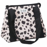 Fit & Fresh White/Black Cooler Bag