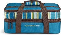 Fit and Fresh Rachael Ray Expandable Lasagna Lugger Stripe - Marine Blue