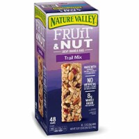 Nature Valley Fruit & Nut Chewy Trail Mix Granola Bars 48 ct. Pack of 2