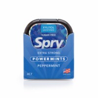 Spry Extra Strong Natural Peppermint Power Mints Perspective: Main
