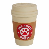 Outward Hound Tootiez Doghouse Brew Cup Holiday Dog Toy Perspective: Main