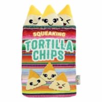 Outward Hound Squeaking Tortilla Chips Snack Bag Dog Toy Perspective: Main