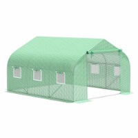 Greenhouse 12' x 10' x 7' Large Portable Walk-in Hot Green House Plant Gardening