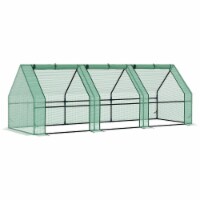 9'x3'x3' Greenhouse Gardening Flower Plants Yard Mini Hot Green House Tunnel
