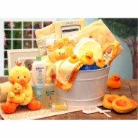 Bath Time Baby - Large Yellow