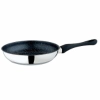 Mepra 30197924N 24 cm Fantasia Stone Frying Pan, Black