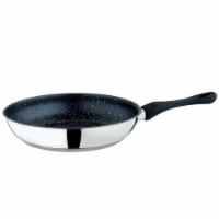 Mepra 30197928N 28 cm Fantasia Stone Frying Pan, Black