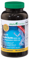 Phyto Therapy Liquid Calcium with Magnesium Dietary Supplement Softgels