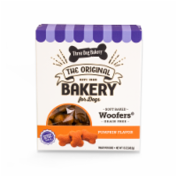 Three Dog Bakery Grain Free Woofers Soft Baked Pumpkin Dog Treats