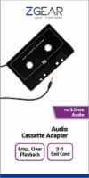 ZGear 3.5mm Audio Cassette Adapter - Black
