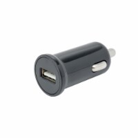 CELLCandy Low-Profile USB Car Charger - Black Perspective: Main