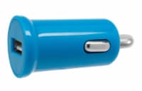 CELLCandy Low-Profile USB Car Charger - Tropical Blue Perspective: Main