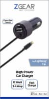 Adapti iPhone 5 Dual Output Lightning Car Charger