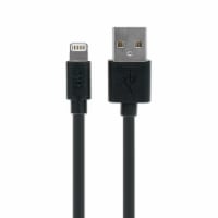 CELLCandy USB-to-Lightning Sync/Charge iPhone 5 Cable - Black Perspective: Main